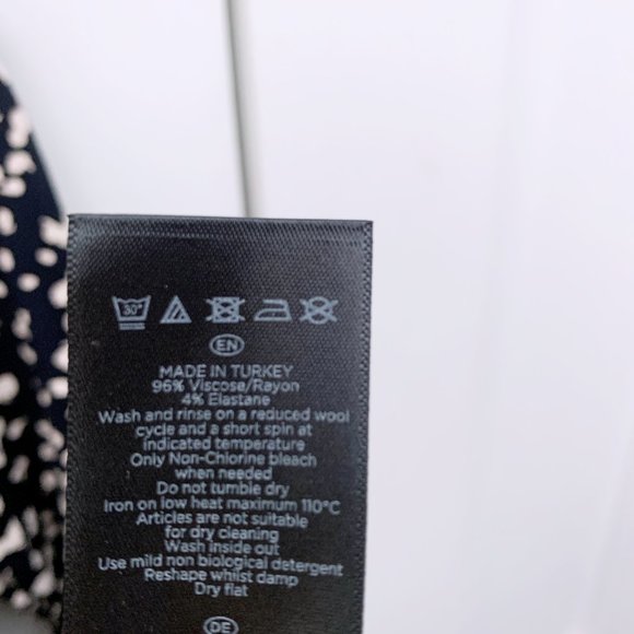 Hobbs Sally Dress, Navy/Ivory - Picture 9 of 9